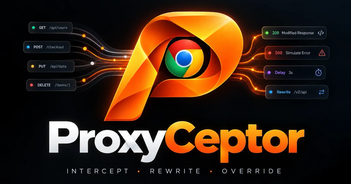 ProxyCeptor logo with wordmark